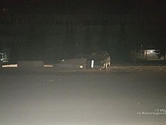 В Волгограде легковушка на неосвещенной дороге врезалась в бетон