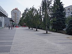 Улицу Невскую украсит прогулочная тротуарная зона с декоративной