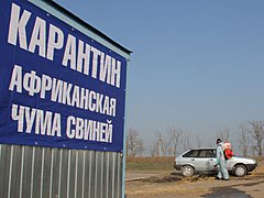 АЧС дала о себе знать еще в одном районе Волгоградской области