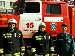 В Волгограде загорелся жилой дом: спасено шесть человек