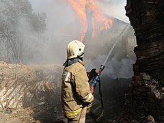 Губернатор Андрей Бочаров рассмотрел ситуацию с пожарами в Волго