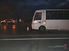 В Волгограде автобус сбил женщину