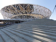 На стадионе «Волгоград Арена» завершено строительство пешеходной