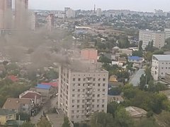 В Волгограде из горящей девятиэтажки эвакуировали около 200 чело