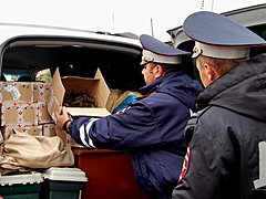 Жителя Воронежа задержали с 22 килограммами раков под Волгоградо