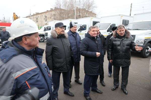Губернатор Андрей Бочаров принимает участие в расширенном заседании городской Думы