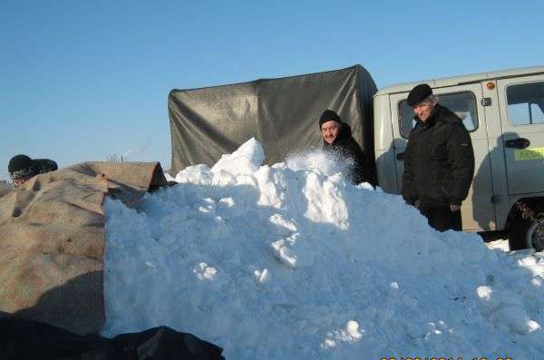 102 тонны снежной массы заготовили  в лесничествах Волгоградской области