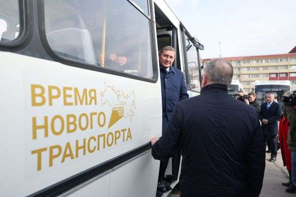 В Волгоградской области парк межмуниципальных автобусов обновлен на 45%