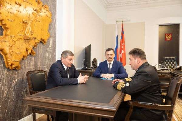 Губернатор  Андрей Бочаров провел рабочую встречу с Олегом Малкиным