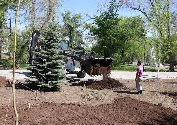 В  Волгограде стартовали работы по обновлению заключительного участка Городского сада