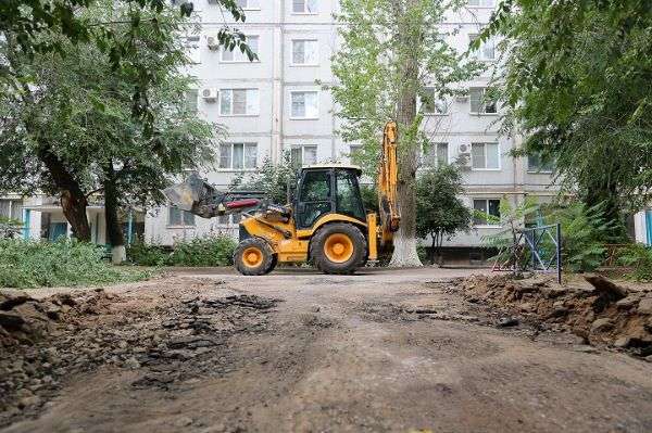 В Волгограде отремонтируют 25 дворовых территорий