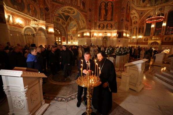 В Волгоградской области православные жители встречают Светлую Пасху