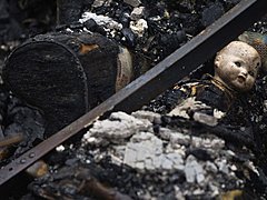 Под Волгоградом на пожаре погибла 11-летняя девочка