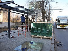В Волгограде продолжается реконструкция посадочных площадок