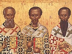 В Казанский собор Волгограда прибыла икона с мощами трех святите
