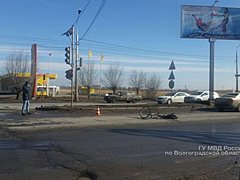 В Волгограде велосипедист погиб под колесами иномарки