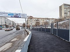 Комсомольский путепровод в Волгограде перекрыли в связи с угрозо
