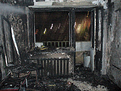 Неосторожный курильщик едва не сгорел в своем доме под Волгоград