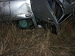 Пьяный водитель едва не угробил пассажира своего авто под Волгог