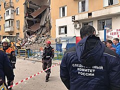 Названы имена задержанных по факту взрыва дома в Волгограде
