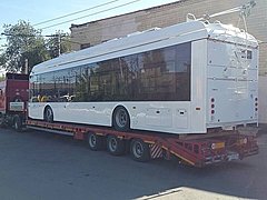 В Волгограде протестировали новый троллейбус с автономным ходом